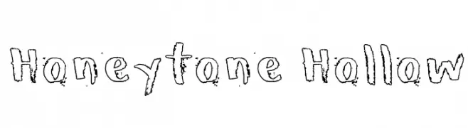 Honeytone Hollow  Frei Schriftart Herunterladen
