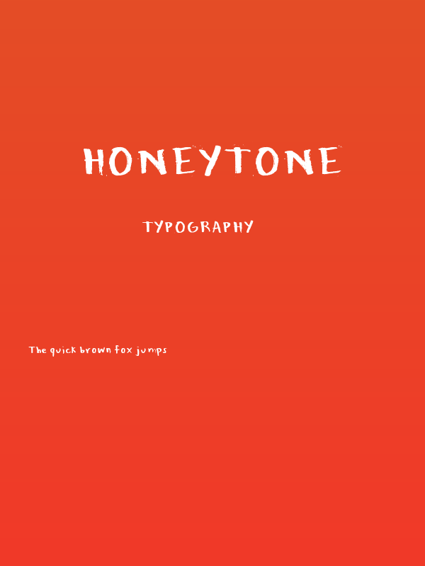 Honeytone Poster