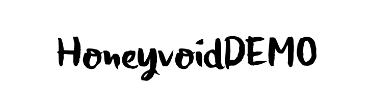 HoneyvoidDEMO Font