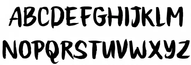 HoneyvoidDEMO Schriftart Groß