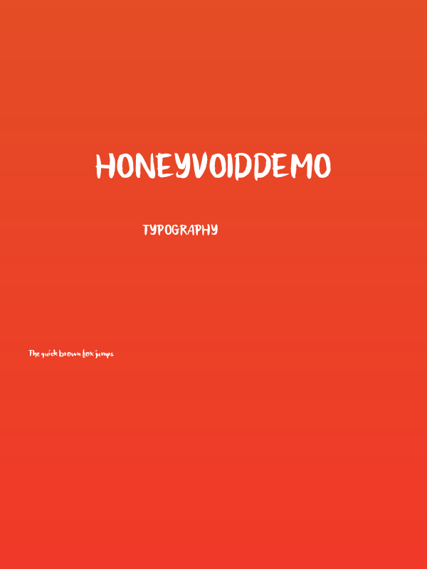 HoneyvoidDEMO Poster
