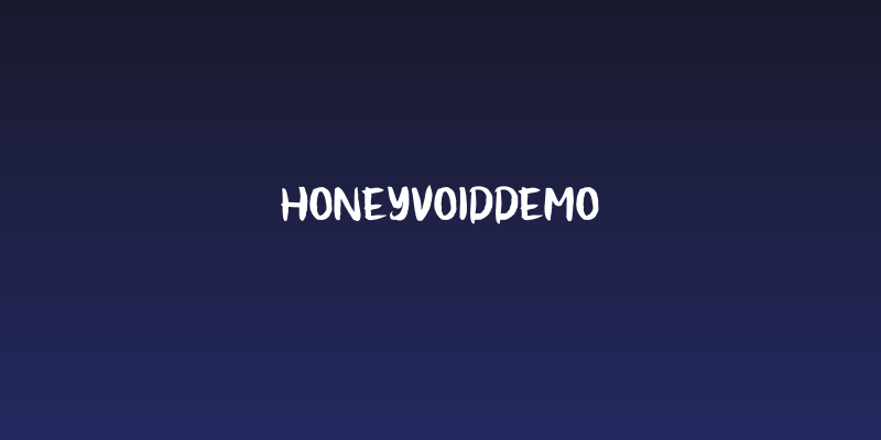 HoneyvoidDEMO Social Header