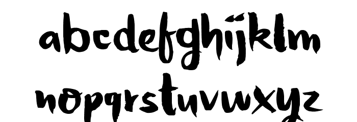 HoneyvoidDEMO Font LOWERCASE