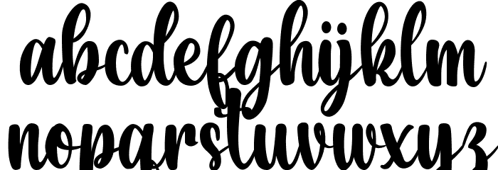 Honeywell Font LOWERCASE