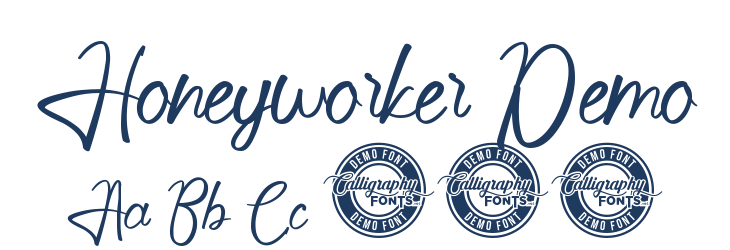 Honeyworker Demo Font Preview