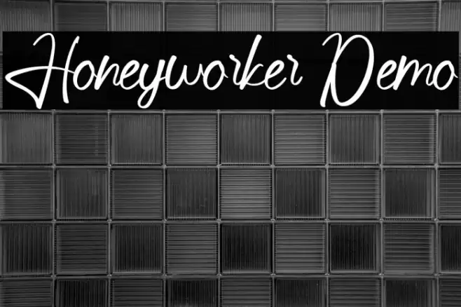 Honeyworker Demo フォント examples