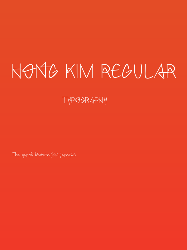 Hong Kim Regular Poster