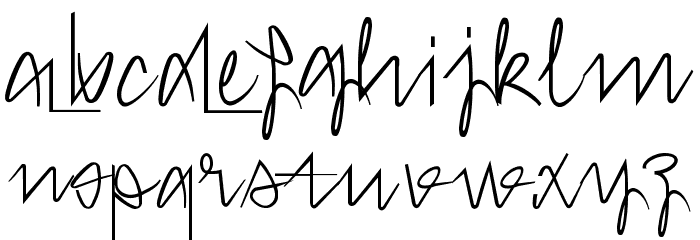 Hong Kim Regular Font LOWERCASE