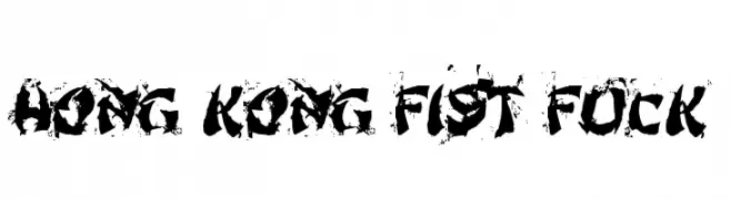 Hong Kong Fist Fuck  Frei Schriftart Herunterladen
