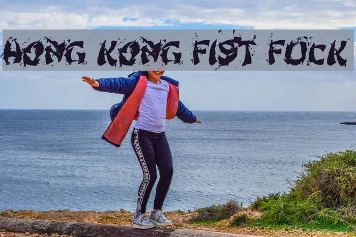 Hong Kong Fist Fuck Font examples