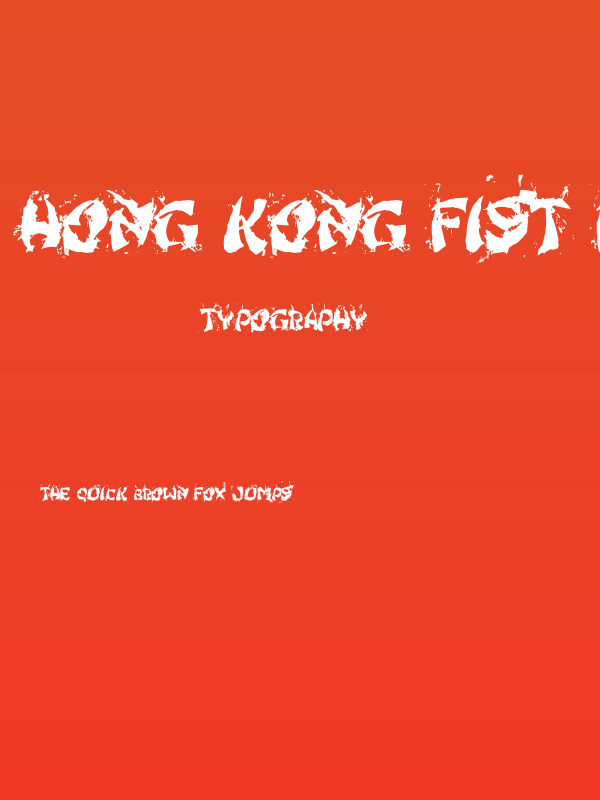 Hong Kong Fist Fuck Poster