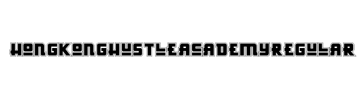 Hong Kong Hustle Academy Regular  Free Fonts Download