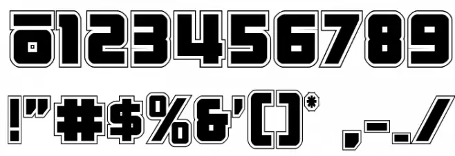 Hong Kong Hustle Academy Regular Font OTHER CHARS