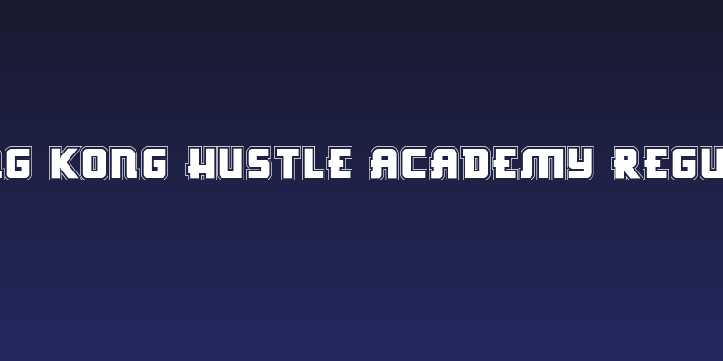 Hong Kong Hustle Academy Regular Social Header