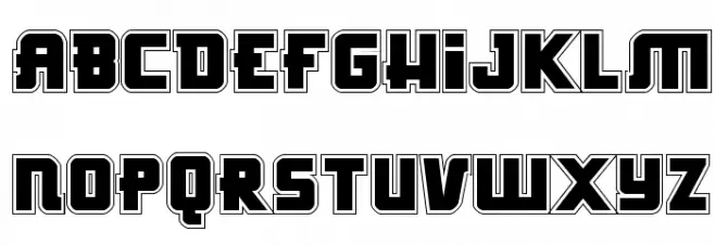 Hong Kong Hustle Academy Schriftart Groß