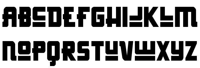 Hong Kong Hustle Condensed Condensed Font LOWERCASE