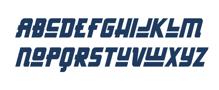 Hong Kong Hustle Condensed Ital Condensed Italic Lowercase