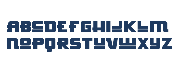 Hong Kong Hustle Expanded Expanded Lowercase