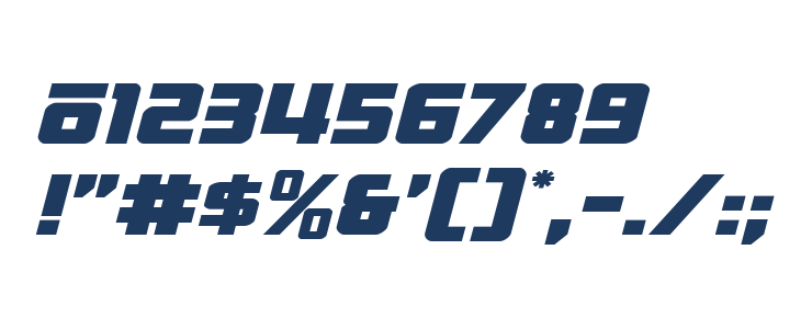 Hong Kong Hustle Expanded Itali Expanded Italic Other Characters