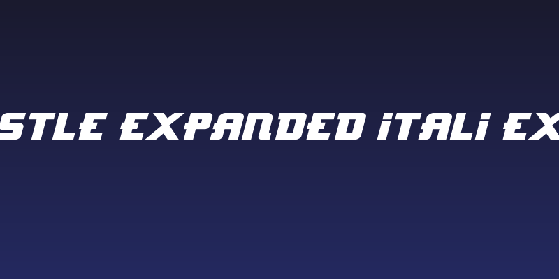 Hong Kong Hustle Expanded Itali Expanded Italic Social Header