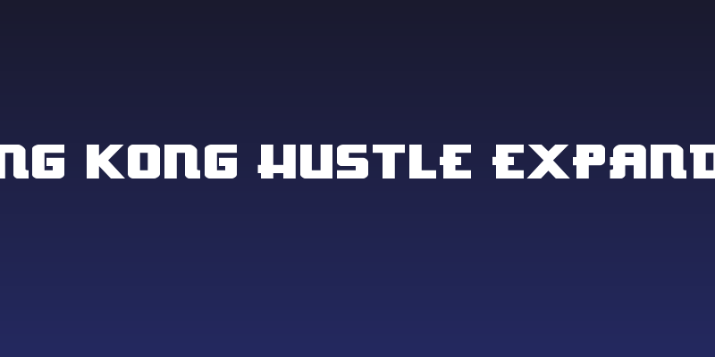 Hong Kong Hustle Expanded Social Header