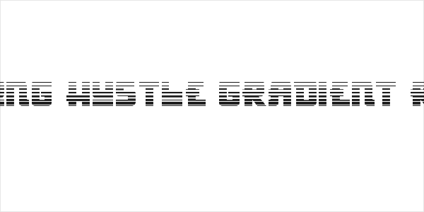 Hong Kong Hustle Gradient Regular Logo