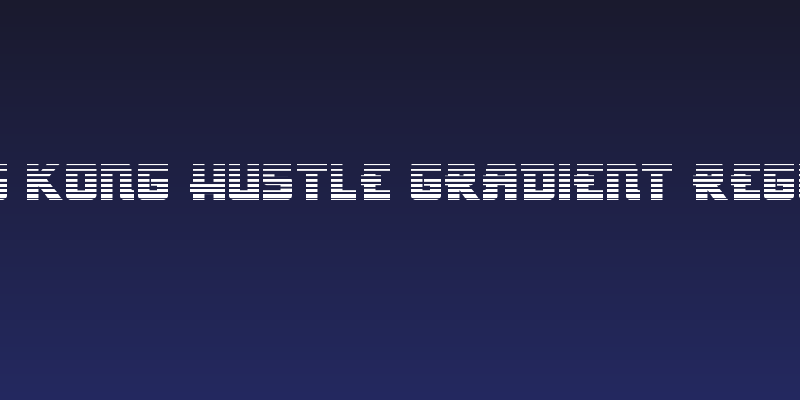Hong Kong Hustle Gradient Regular Social Header