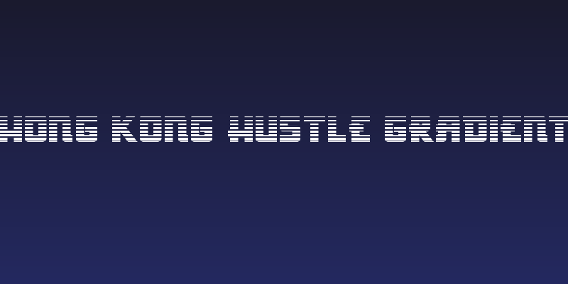Hong Kong Hustle Gradient Social Header