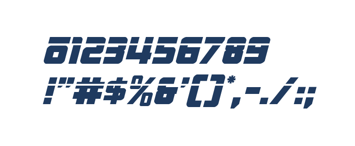 Hong Kong Hustle Laser Italic Italic Other Characters