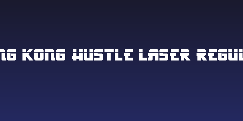 Hong Kong Hustle Laser Regular Social Header
