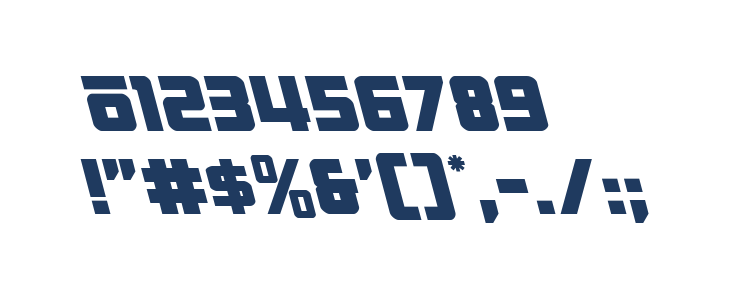 Hong Kong Hustle Leftalic Italic Other Characters