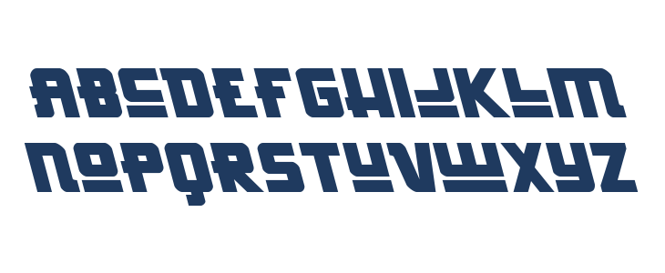 Hong Kong Hustle Leftalic Italic Lowercase