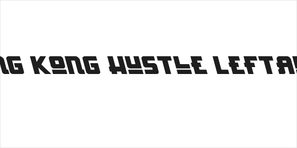 Hong Kong Hustle Leftalic Logo