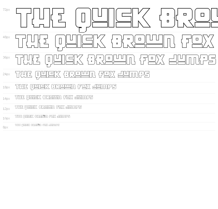 Hong Kong Hustle Outline Regular Waterfall