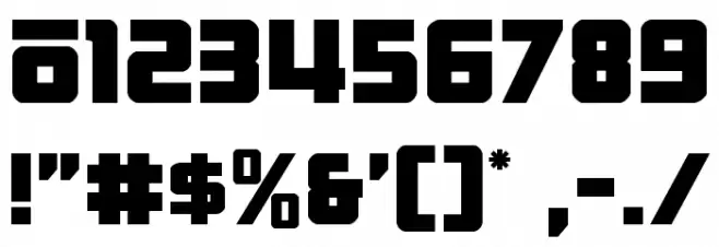 Hong Kong Hustle Regular Font OTHER CHARS