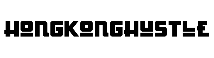 Hong Kong Hustle  font caratteri gratis