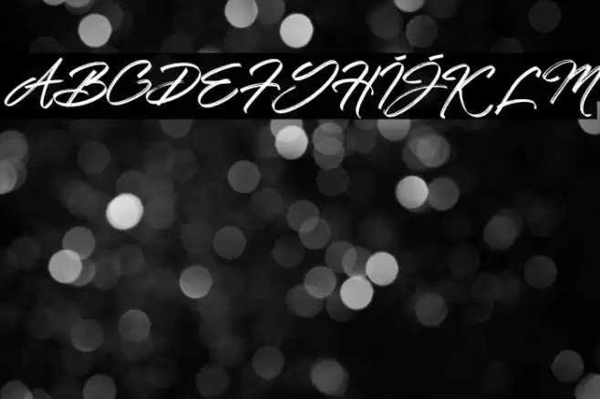 Hong Kong Script Brush Font examples