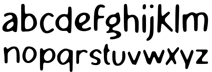 Hongalia Font LOWERCASE