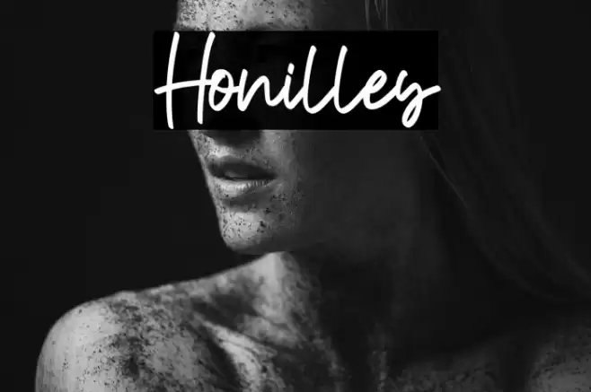 Honilley Font examples