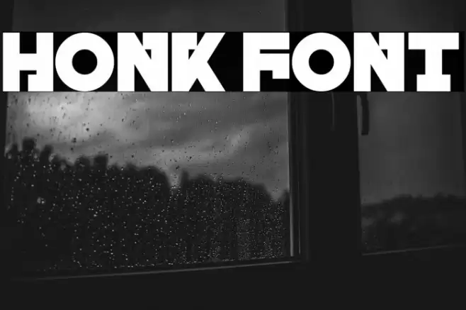 Honk Font examples