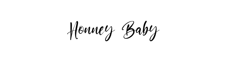 Honney Baby Font - FFonts.net