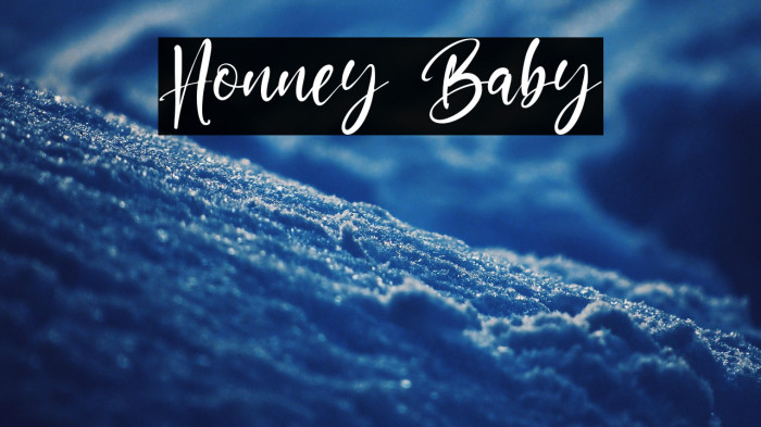 Honney Baby Example 1