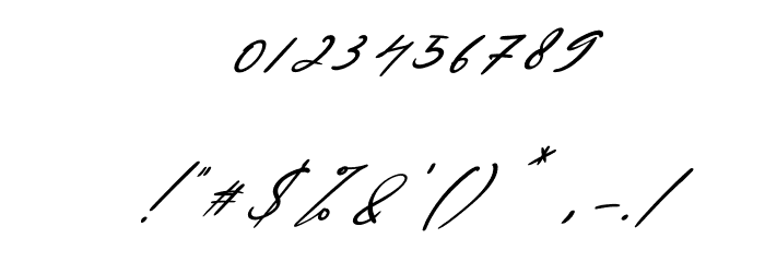 Honney Suggary Italic Font OTHER CHARS