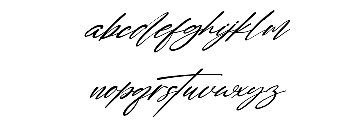 Honney Suggary Italic Font LOWERCASE