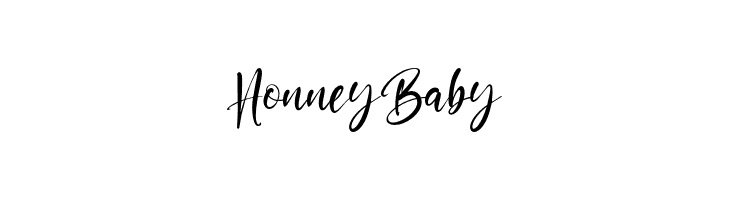 HonneyBaby  Free Fonts Download