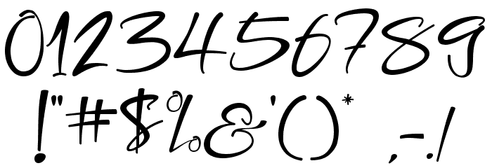 Honnitta Font OTHER CHARS