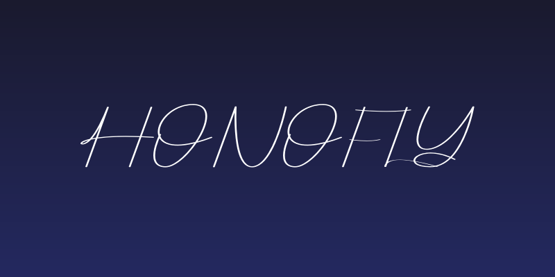 Honofly Social Header