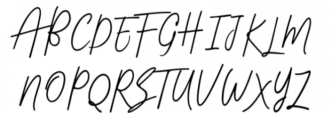 Honolulu Font Litere mari