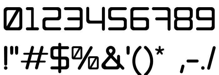 Honor Medium Font OTHER CHARS