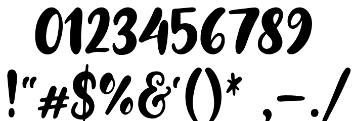 Hontary Font OTHER CHARS